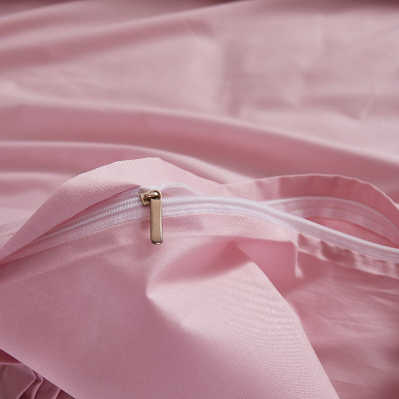 Housse de couette en pur coton égyptien à haute densité de fils pour deux personnes