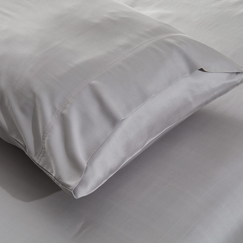 Ensemble de draps en pur coton peigné évacuant l'humidité
