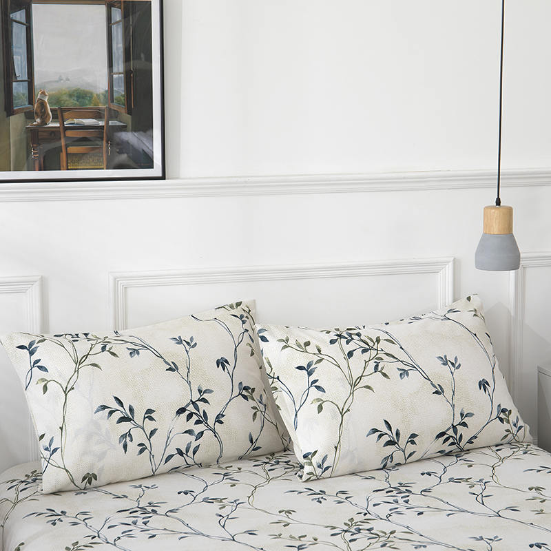 Ensemble complet de draps en microfibre à motifs