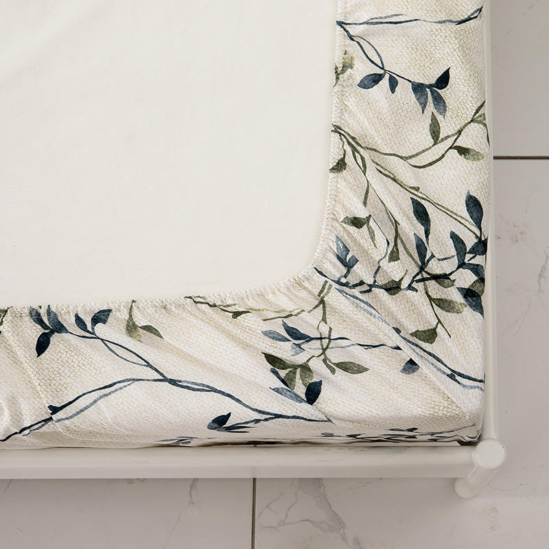 Ensemble complet de draps en microfibre à motifs