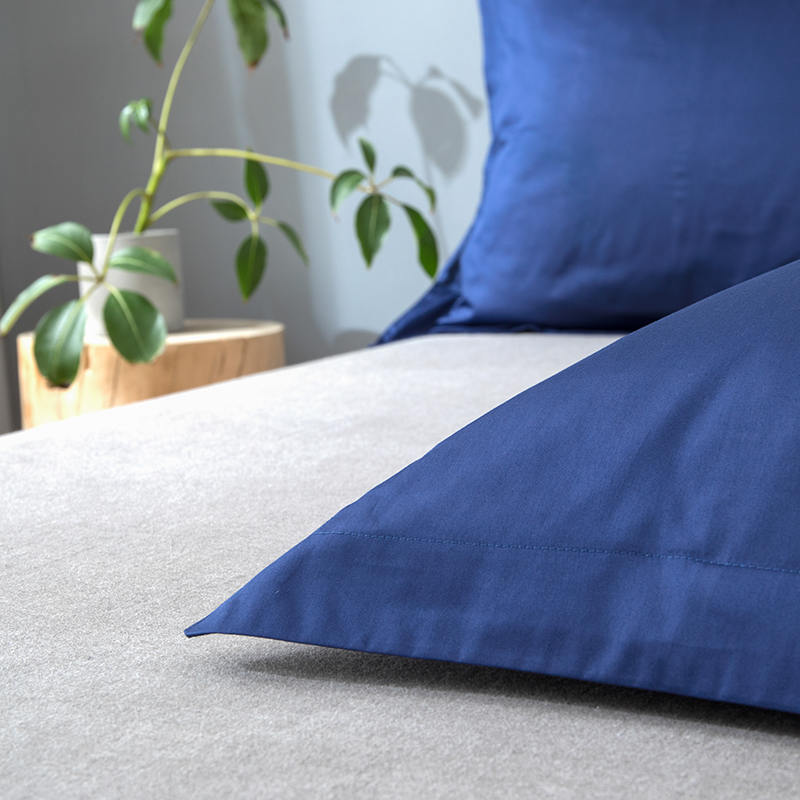 Housse de couette en coton égyptien avec boutons