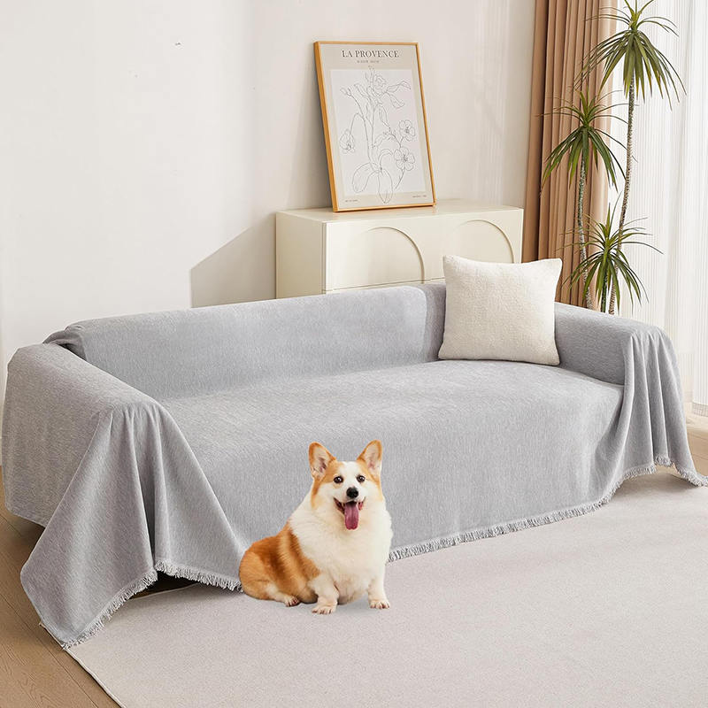 Housse de canapé surdimensionnée à motifs pour animaux de compagnie