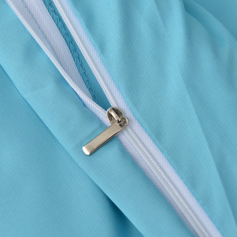 Housse de couette en bambou hypoallergénique en fibre naturelle