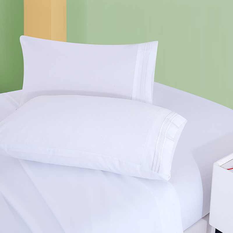 Ensemble de draps en tissu tissé pour lit king size durable