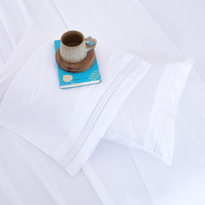Ensemble de draps tissés infroissables de style vintage