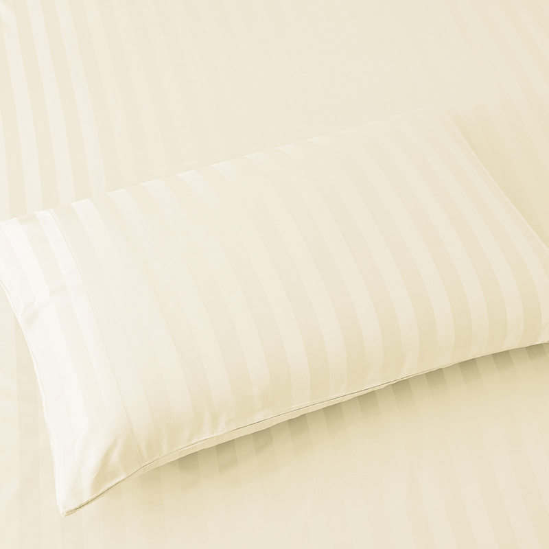 Ensemble de quatre draps en bambou satiné doux blanc froid d'été King Size