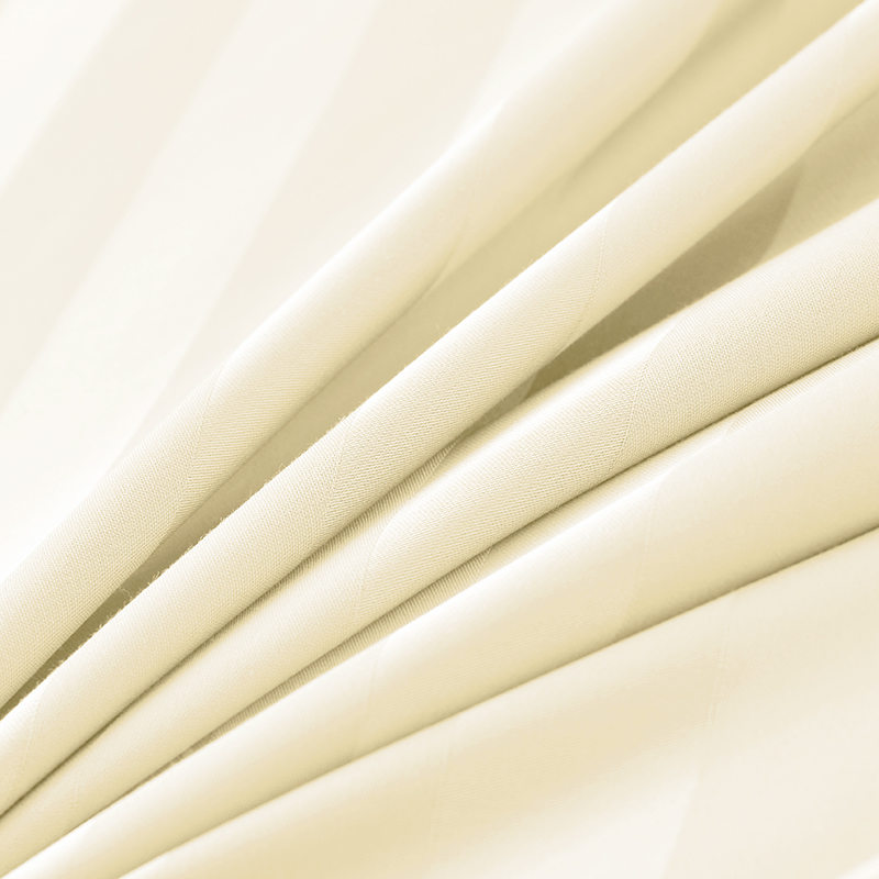 Ensemble de quatre draps en bambou satiné doux blanc froid d'été King Size