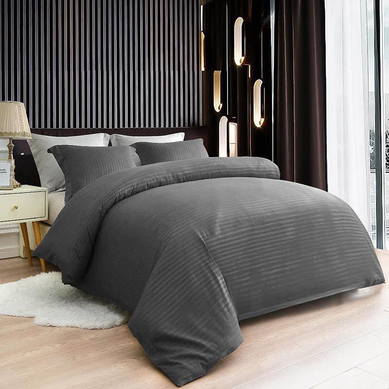 Housse de couette en microfibre infroissable avec fermeture éclair