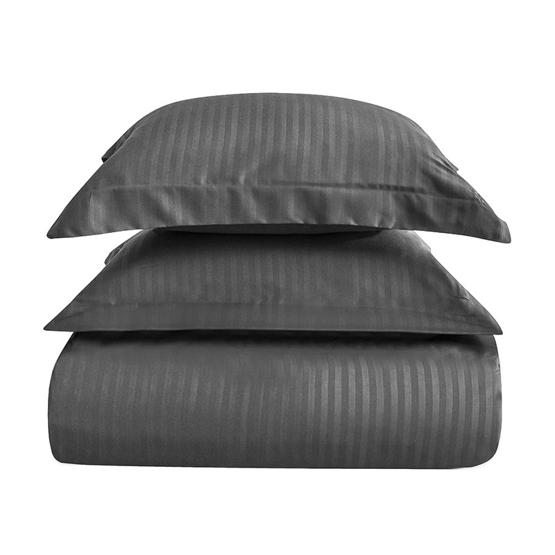 Housse de couette en microfibre infroissable avec fermeture éclair