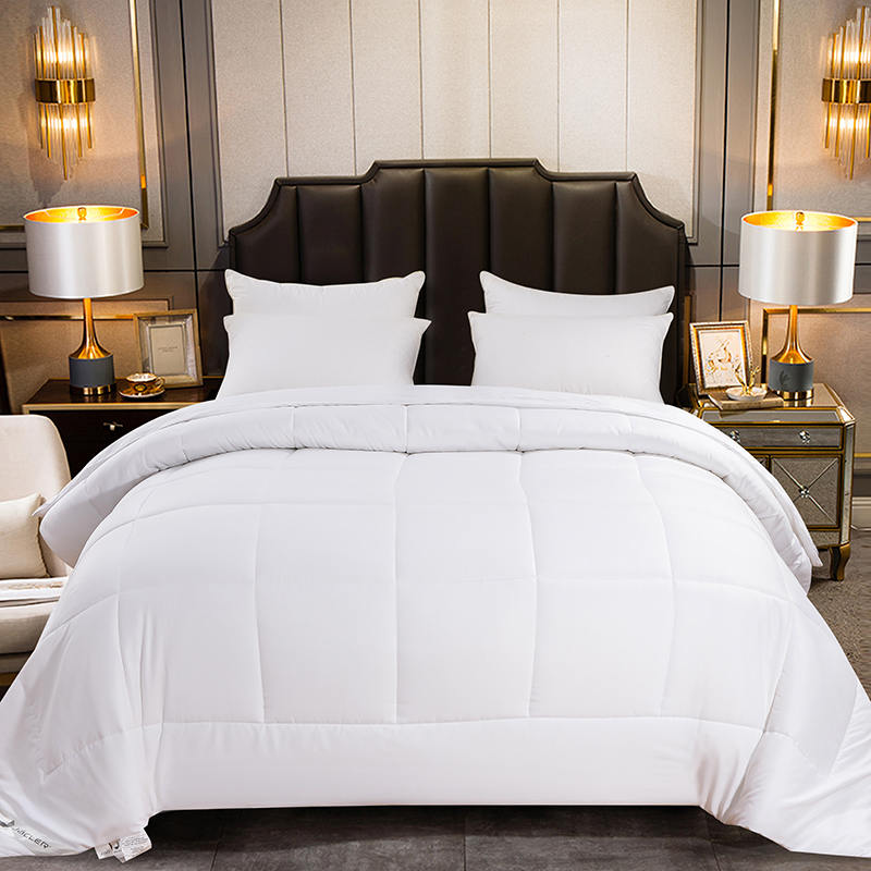 Couette en plumes de duvet de canard blanc quatre saisons